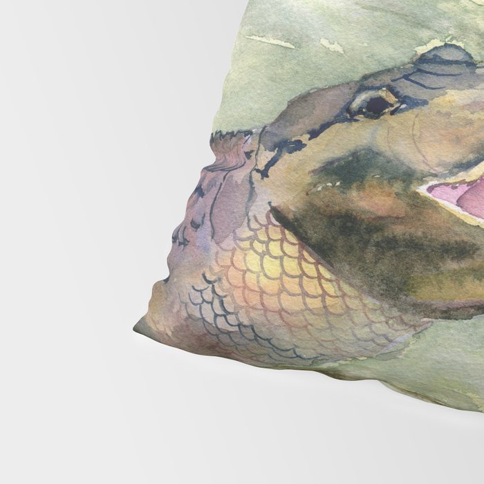 Alligator Study  Pillow Sham Gallery Image 4