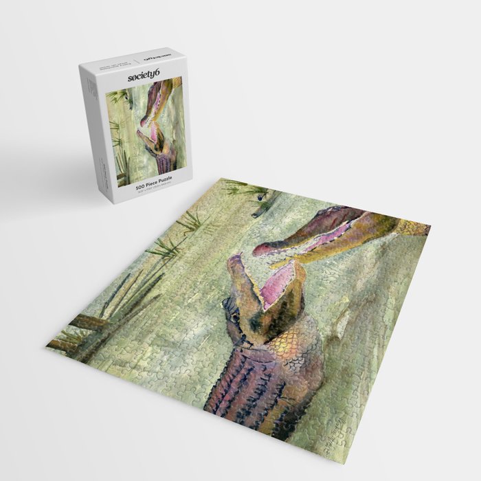 Alligator Study  Jigsaw Puzzle Gallery Image 2