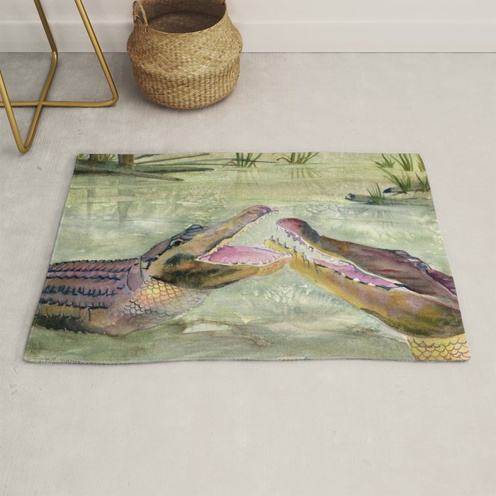Alligator Study  Rug Gallery Image 1