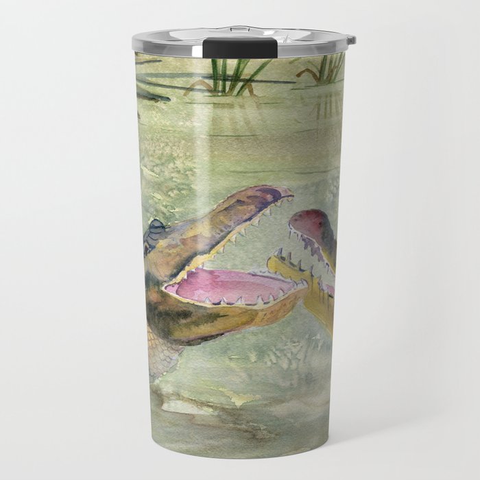 Alligator Study  Travel Mug Gallery Image 1