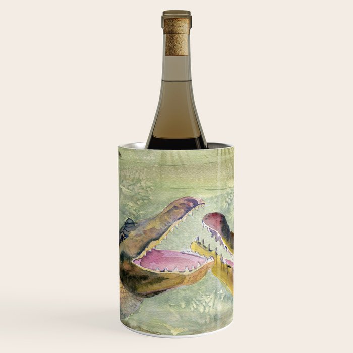 Alligator Study  Wine Chiller Gallery Image 1