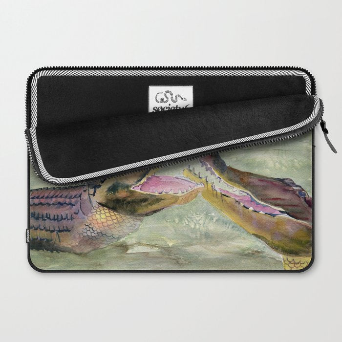 Alligator Study  Laptop Sleeve Gallery Image 2