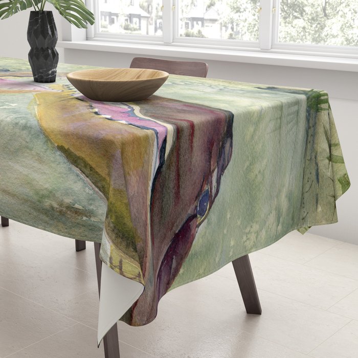 Alligator Study  Tablecloth Gallery Image 3