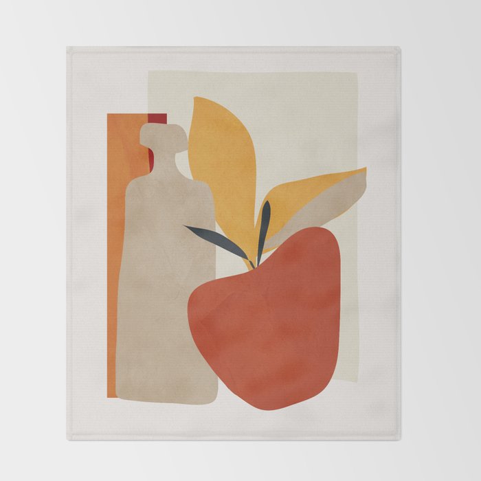 Red Apple Throw Blanket Gallery Image 2