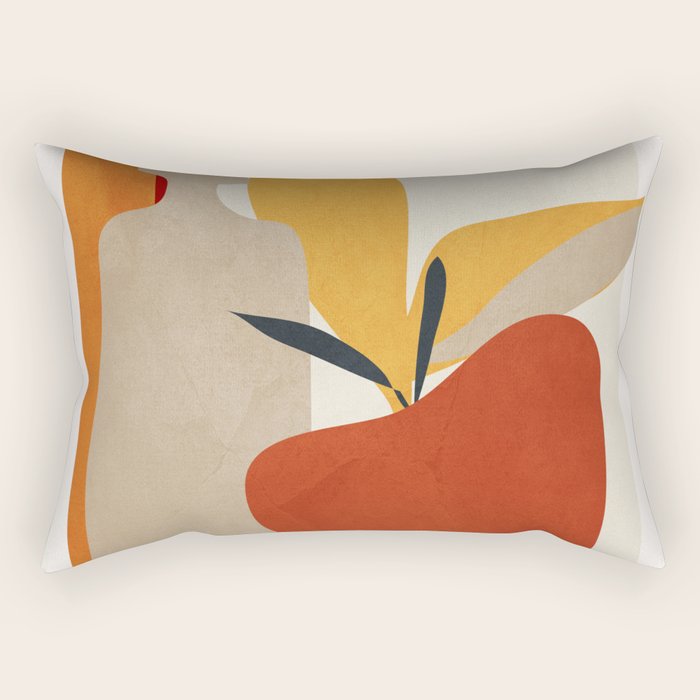 Red Apple Rectangular Pillow Gallery Image 1