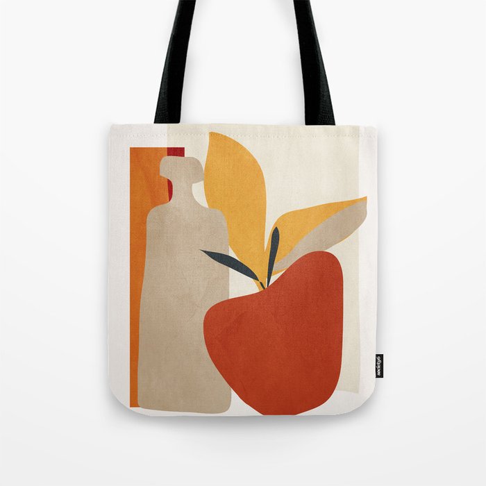Red Apple Tote Bag Gallery Image 1