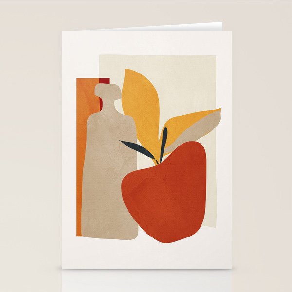 Red Apple Stationery Card Gallery Image 1