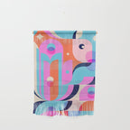 Blue Pink Girl Wall Hanging Gallery Image 1