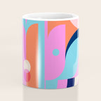 Blue Pink Girl Coffee Mug Gallery Image 4