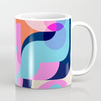 Blue Pink Girl Coffee Mug Gallery Image 1