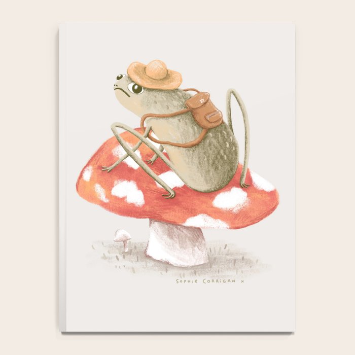 Awkward Toad Ready for Adventure Notebook Gallery Image 4