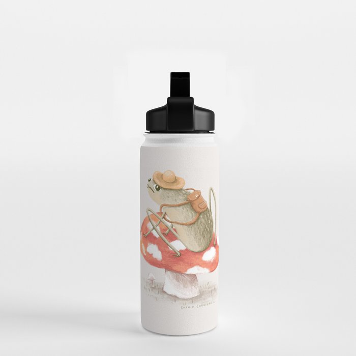 Awkward Toad Ready for Adventure Water Bottle Gallery Image 2