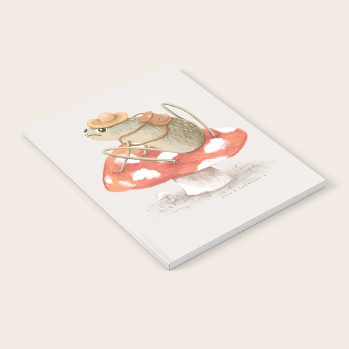 Awkward Toad Ready for Adventure Notebook Gallery Image 1