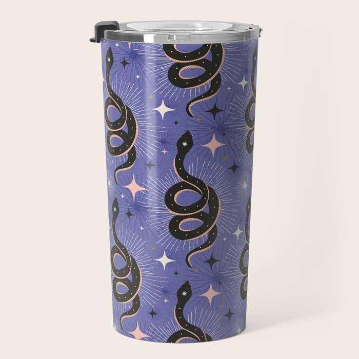 Slither Through The Stars Very Peri Travel Mug Gallery Image 3