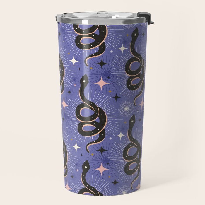 Slither Through The Stars Very Peri Travel Mug Gallery Image 2