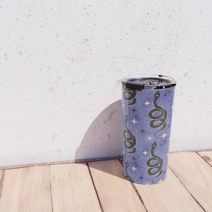 Slither Through The Stars Very Peri Travel Mug Gallery Image 4