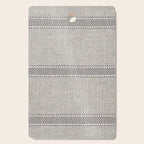 Vintage Grain sack Grey Linen  Cutting Board Gallery Image 1