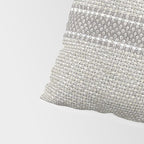Vintage Grain sack Grey Linen  Pillow Sham Gallery Image 4