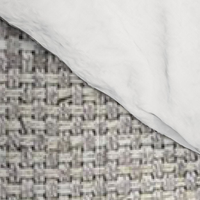 Vintage Grain sack Grey Linen  Comforter Gallery Image 4