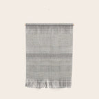 Vintage Grain sack Grey Linen  Wall Hanging Gallery Image 1