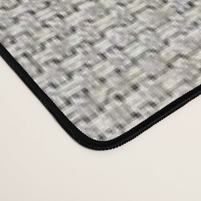Vintage Grain sack Grey Linen  Desk Mat Gallery Image 4