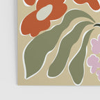 Mid-Century Floral Fantasy Poster Gallery Image 3