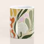 Mid-Century Floral Fantasy Coffee Mug Gallery Image 4