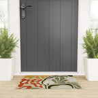 Mid-Century Floral Fantasy Welcome Mat Gallery Image 3