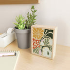 Mid-Century Floral Fantasy Mini Art Print Gallery Image 2