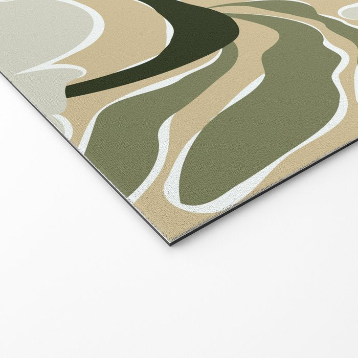 Mid-Century Floral Fantasy Welcome Mat Gallery Image 2