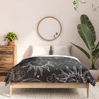 Black Magic Celestial Sun Moon Stars Comforter Gallery Image 3