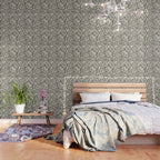 Abstract Brushed Line Art Florals Wallpaper Gallery Image 3