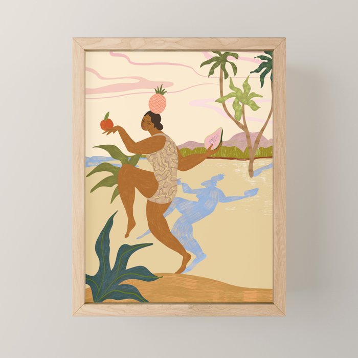 Balancing Act Mini Art Print Gallery Image 1