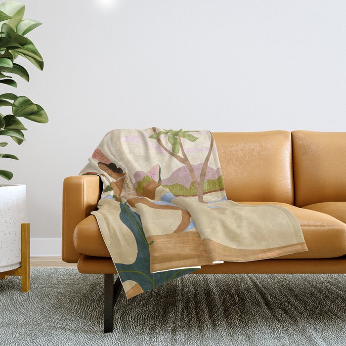 Balancing Act Throw Blanket Gallery Image 1