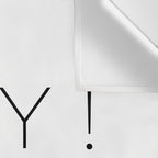 YAY You're Here Wall Tapestry Gallery Image 3