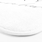 YAY You're Here Bath Mat Gallery Image 3