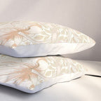 William Morris Vintage Pimpernel Cochineal Pink Pillow Sham Gallery Image 3
