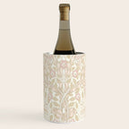 William Morris Vintage Pimpernel Cochineal Pink Wine Chiller Gallery Image 1