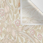 William Morris Vintage Pimpernel Cochineal Pink Wall Tapestry Gallery Image 3