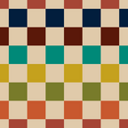 Mid Century Modern Checkerboard Stripes Check Pattern Coffee Mug Gallery Image 2