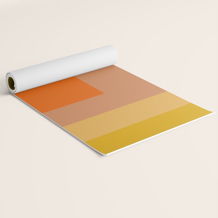 color square 9 Yoga Mat Gallery Image 2