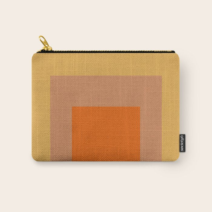 color square 9 Carry All Pouch Gallery Image 1