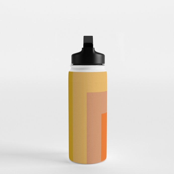 color square 9 Water Bottle Gallery Image 3