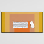 color square 9 Desk Mat Gallery Image 1