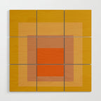 color square 9 Wood Wall Art Gallery Image 1
