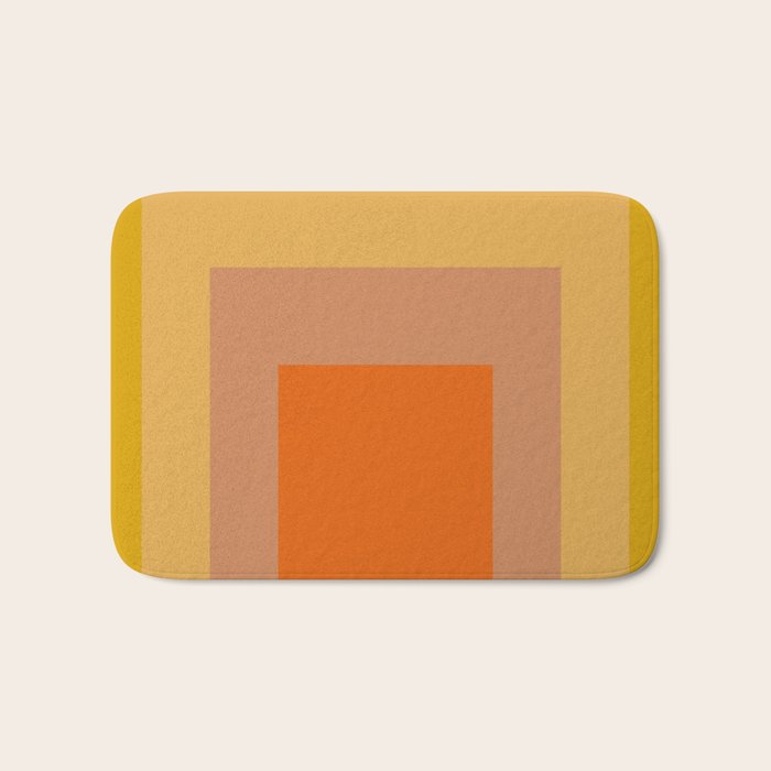 color square 9 Bath Mat Gallery Image 1
