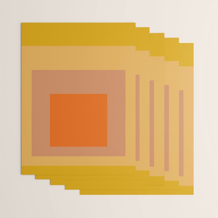 color square 9 Wrapping Paper Gallery Image 3