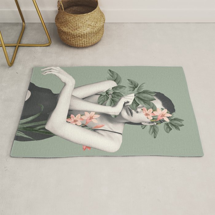 natural beauty-collage 3/2 Rug Gallery Image 1