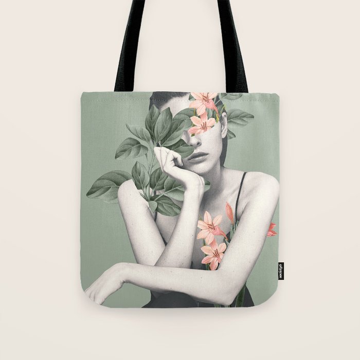 natural beauty-collage 3/2 Tote Bag Gallery Image 1
