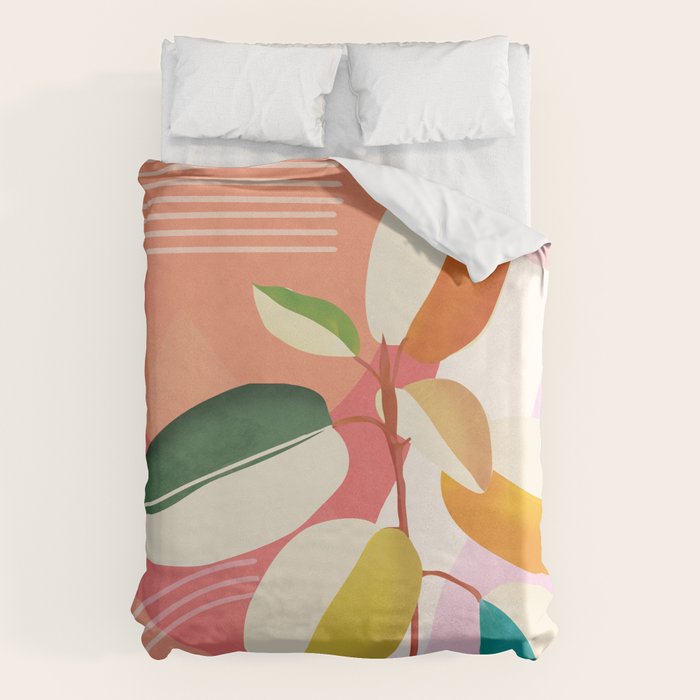 Colorful Branching Out 29 Duvet Cover Gallery Image 1